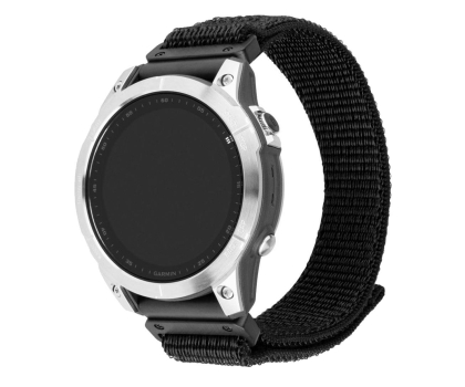 Pasek do smartwatchy FIXED Sporty Strap do Garmin Fenix QuickFit (22mm) czarny